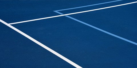 Pickleball court lines